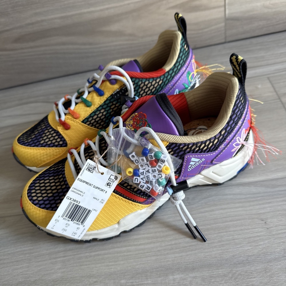 NWT sz 7 Adidas x‎ Sean Wotherspoon EQT Support 93 Bold Zipper Pocket  GX3893